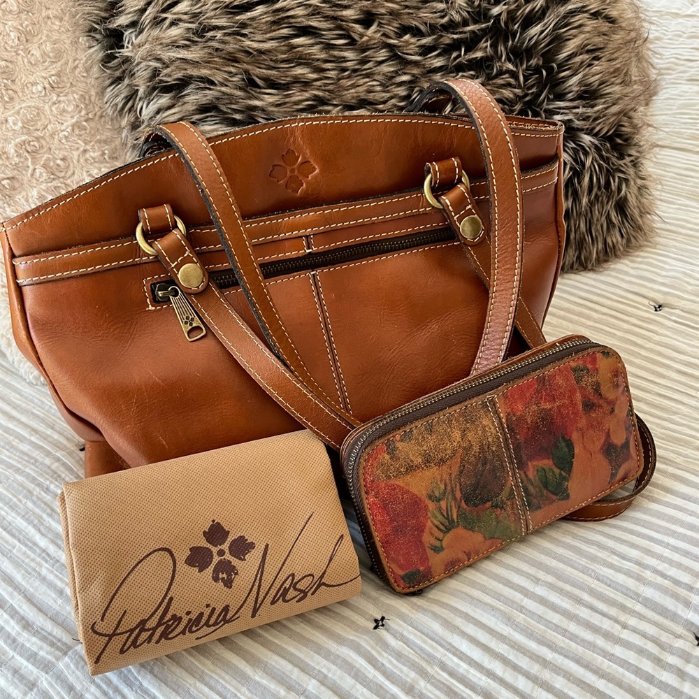 Patricia Nash Bag AND Wallet